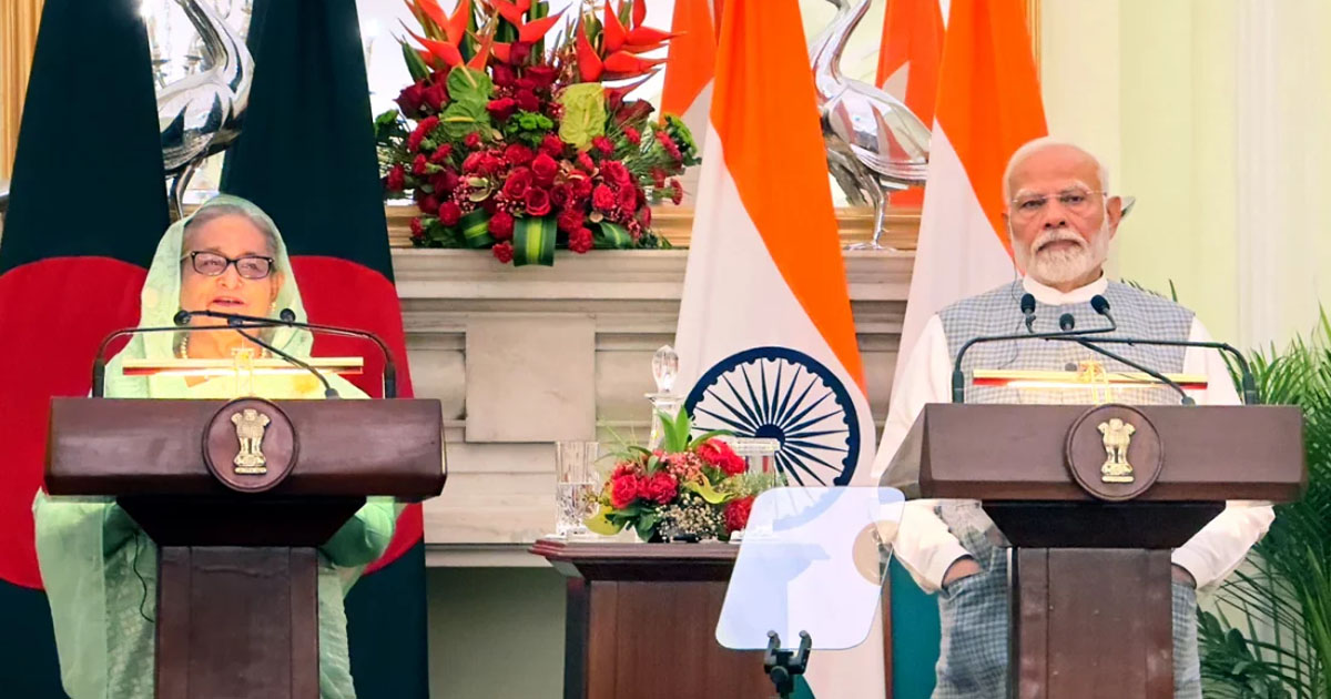 তিস্তার পানিবণ্টন নিয়ে মোদির আশ্বাস