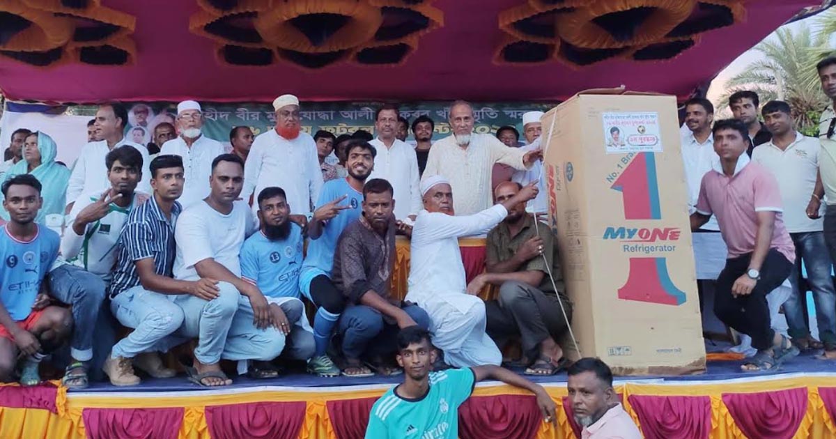 খেলাধুলার মধ্যদিয়ে মাদক ও সন্ত্রাসমুক্ত সমাজ গড়তে হবে: এমপি বাবুল