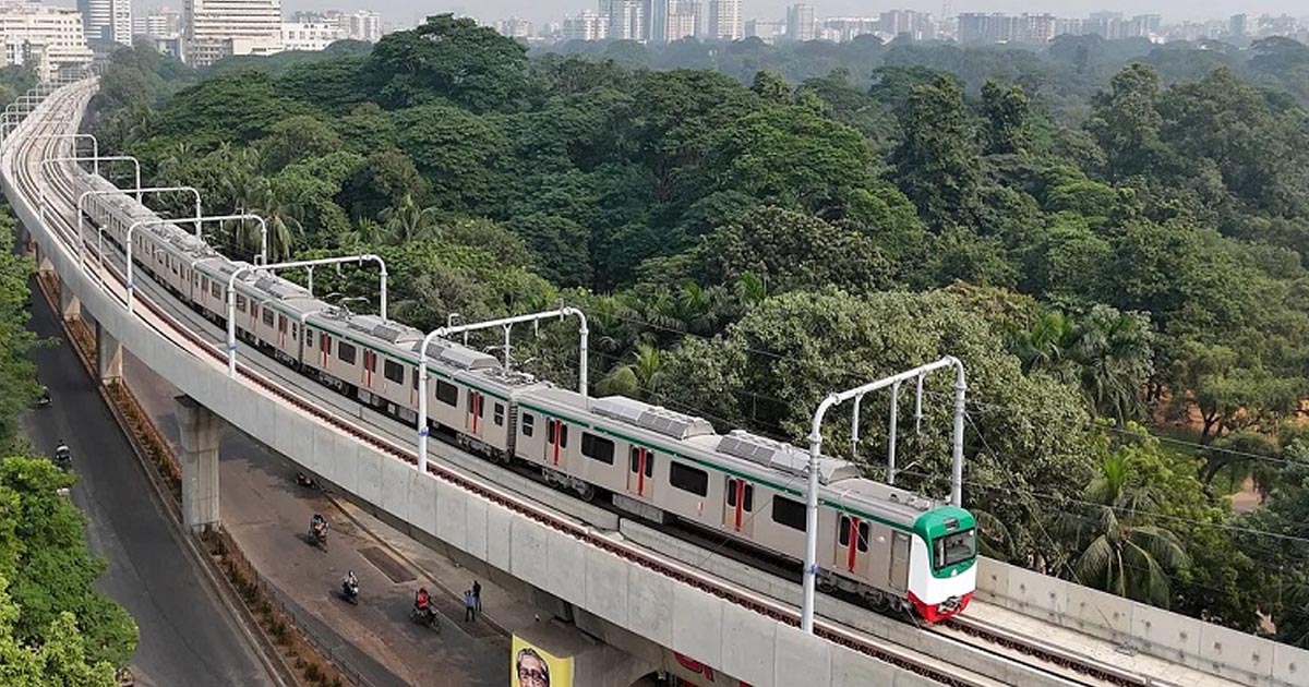 ঈদের দ্বিতীয় দিনে খুললো মেট্রোরেল