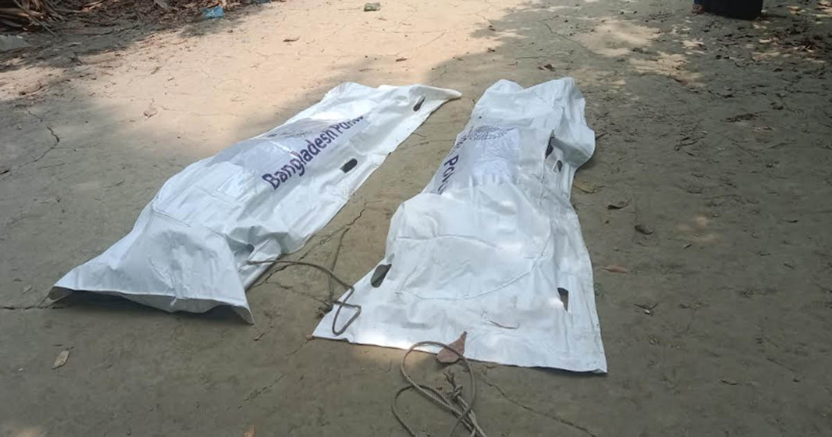 নলছিটিতে গাছে ঝুলন্ত অবস্থায় মা-ছেলের লাশ উদ্ধার