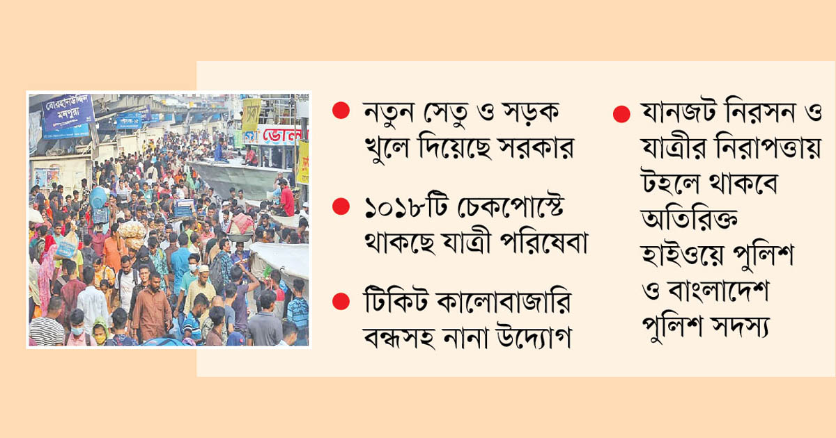 নিরাপদ ঈদযাত্রায় সরকার বদ্ধপরিকর