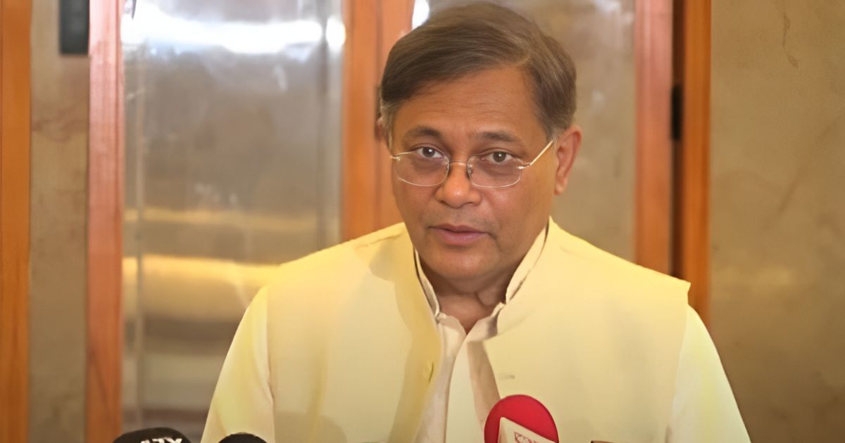 কেএনএফকে নির্মূলে সরকার বদ্ধপরিকর: পররাষ্ট্রমন্ত্রী