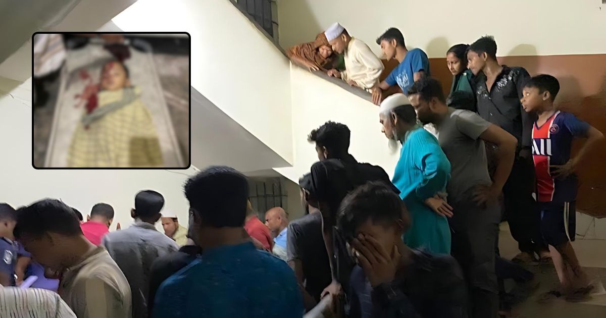 মাথায় পিলার ভেঙে ৪ বছরের শিশুর মৃত্যু