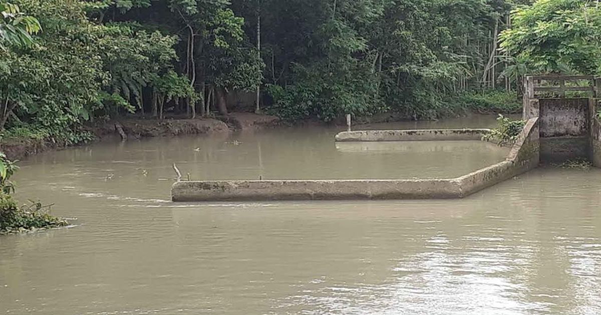 পিরোজপুরে সুইচগেট ভেঙ্গে যাওয়ায় আতঙ্কে শতাধিক পরিবার