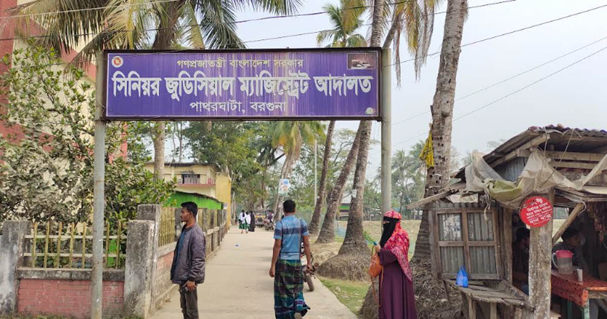 পাথরঘাটায় বিএনপি নেতাকর্মীসহ ২৪ জনের নামে ধান কাটার অভিযোগে মামলা