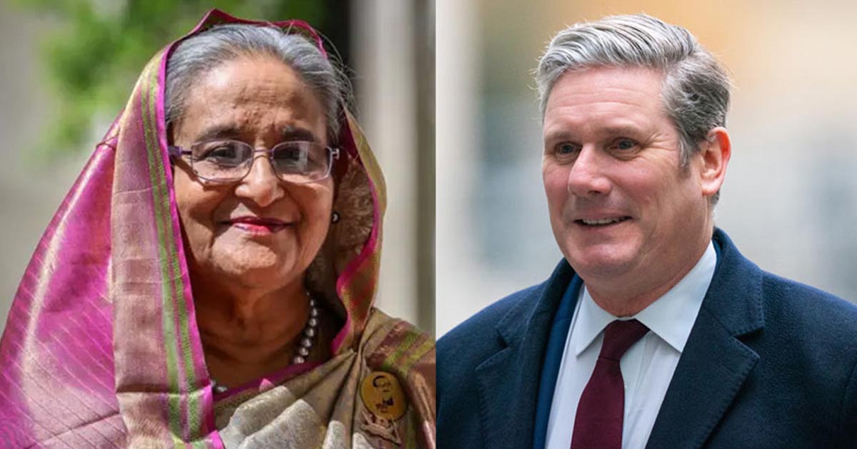 নতুন ব্রিটিশ প্রধানমন্ত্রীকে শেখ হাসিনার অভিনন্দন