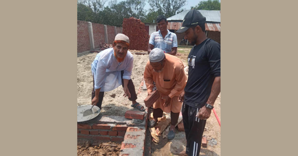 শহীদ জিয়া মিছিরা বালিকা উচ্চ বিদ্যালয়ে নতুন ভবনের নির্মাণ কাজ উদ্বোধন