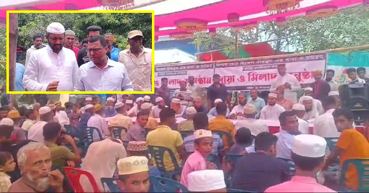 পটুয়াখালীতে মৃত ব্যক্তির নামে দোয়ার আয়োজন করে নির্বাচনী প্রচারণা