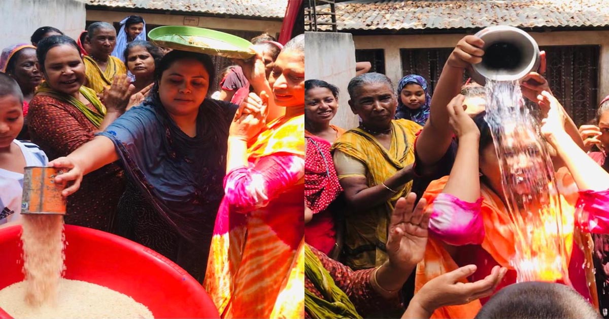 গাজীপুরে লোক সংস্কৃতিতে বৃষ্টির জন্য প্রার্থনা