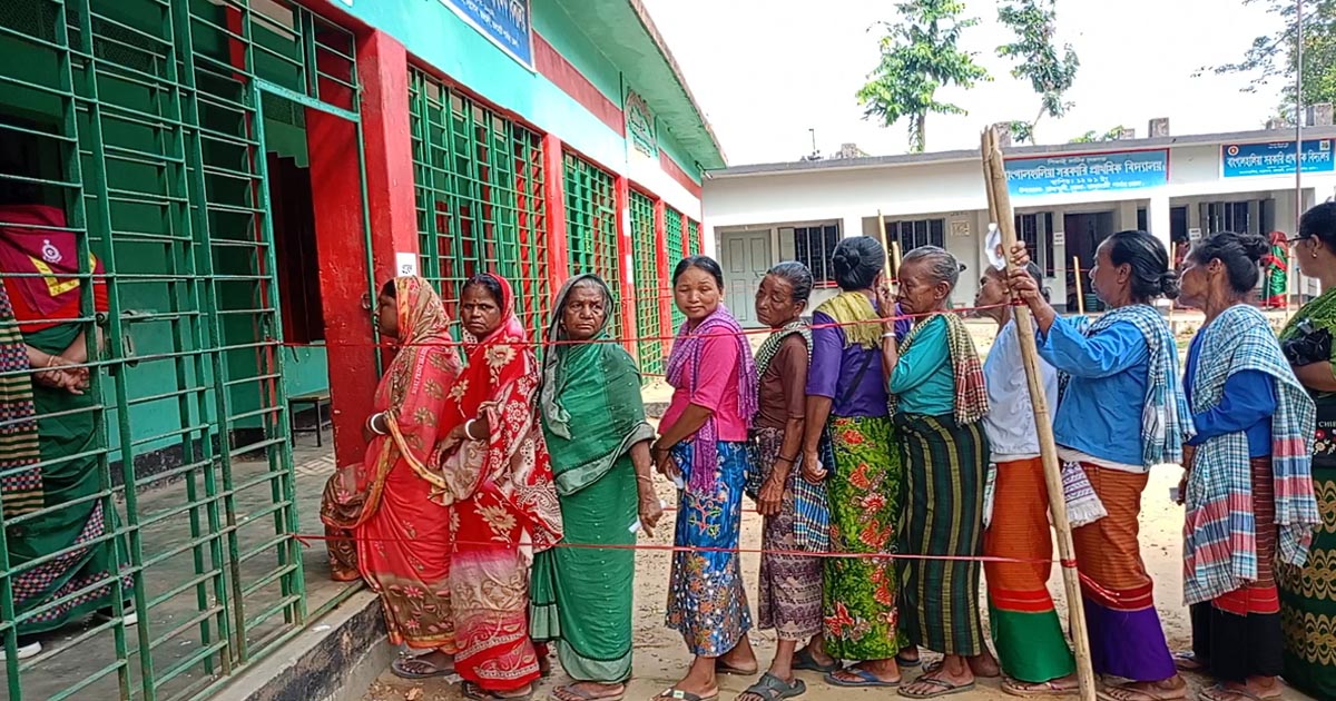 রাজস্থলী উপজেলা পরিষদ নির্বাচন: শান্তিপূর্ণ পরিবেশে চলছে ভোটগ্রহণ