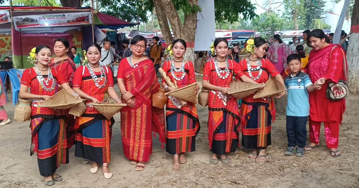পাহাড়ে বৈসাবী উৎসবের আনুষ্ঠানিকতা শুরু