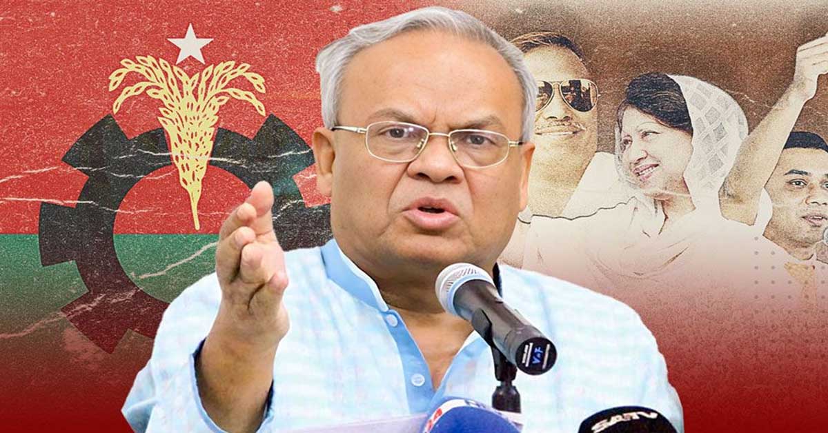 আগে পয়লা বৈশাখে মুখোশের আড়ালে আমাদের নেত্রীর বিরুদ্ধে অপপ্রচার করা হয়েছে