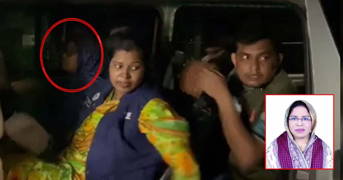 আ’ লীগের সাবেক এমপি সেঁজুতি গ্রেপ্তার