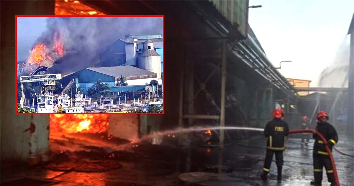 পুড়েছে ১ লাখ টন চিনি, এখনও জ্বলছে কারখানা