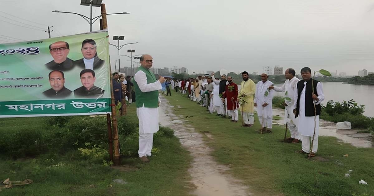 কৃষক লীগের ৫২ বছর পূর্তিতে ৫২ লাখ বৃক্ষরোপণ করা হবে