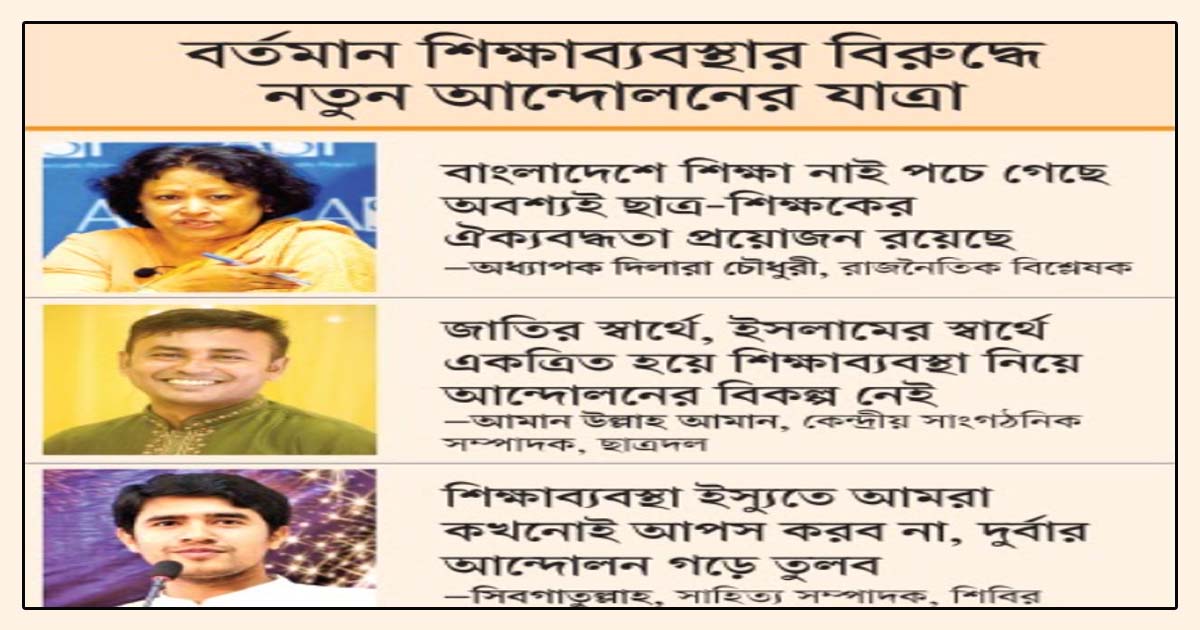 এক মঞ্চে ছাত্রদল-শিবির বাম ছাড়াই নতুন ঐক্য!