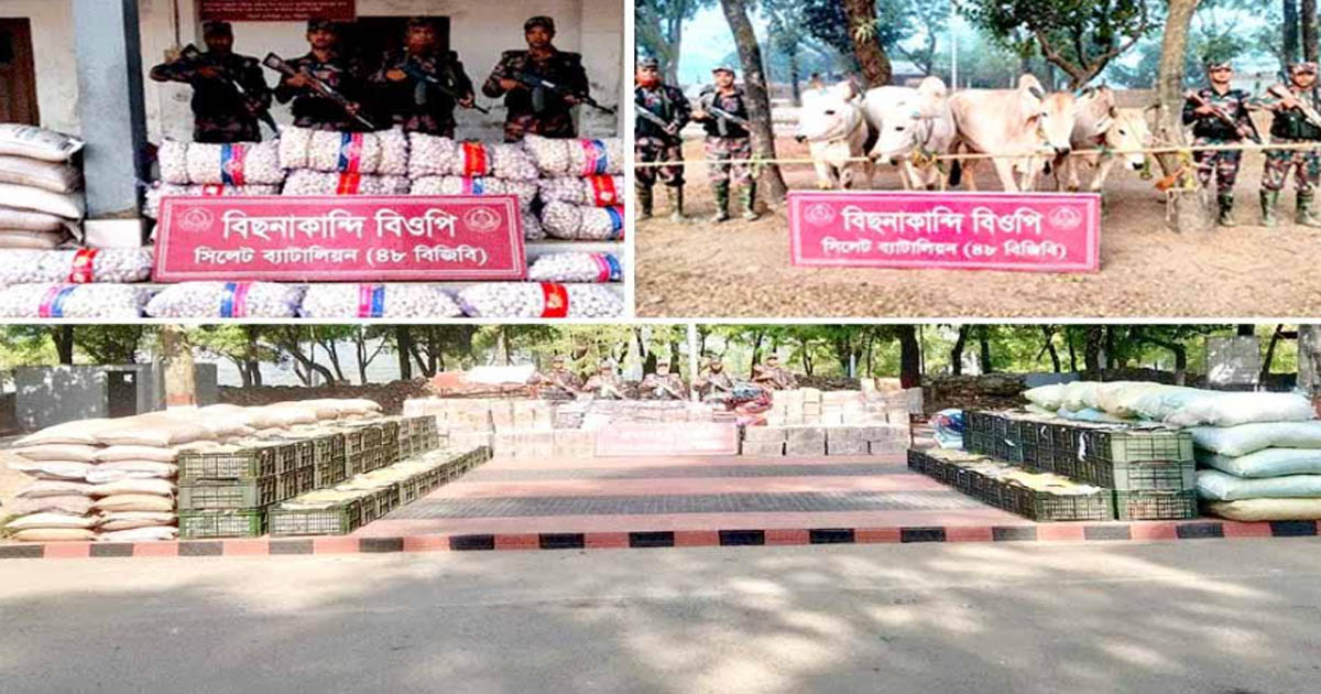 বছরের শুরুতে দেড় কোটি টাকার পণ্য আটক