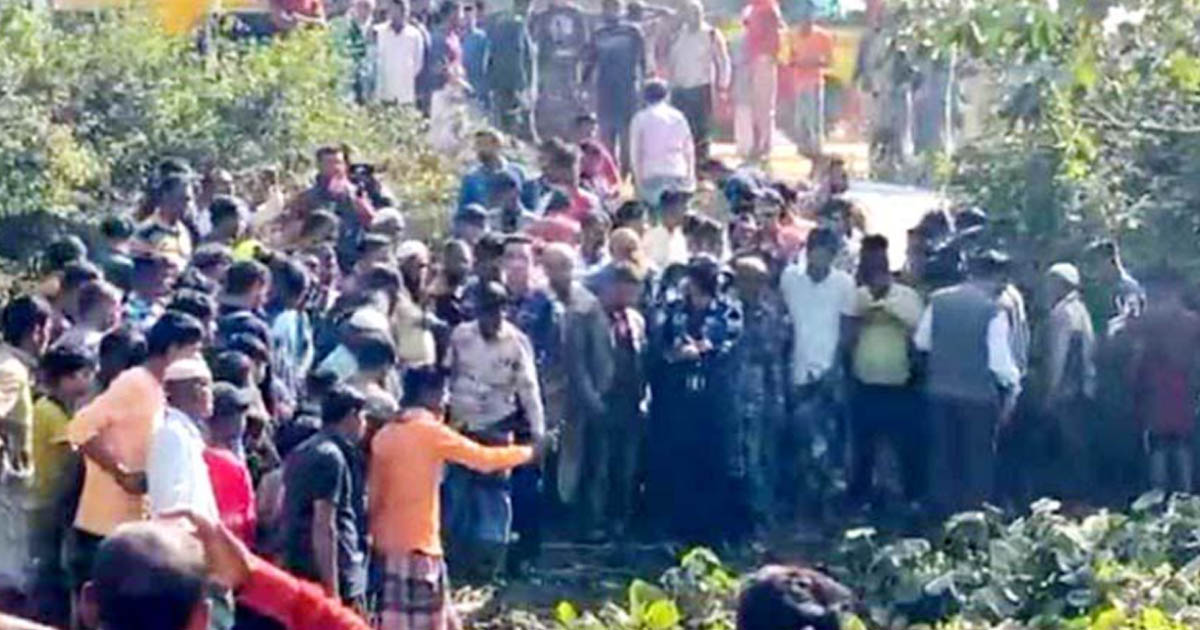 সিলেটে ডোবা থেকে অজ্ঞাত লাশ উদ্ধার