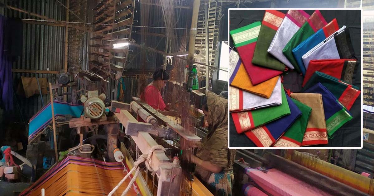 টাঙ্গাইলের ঐতিহ্যবাহী তাঁতের শাড়িকে জিআই পণ্য ঘোষণা
