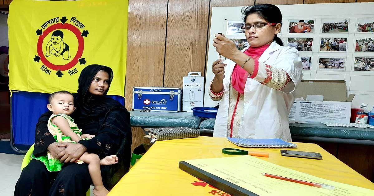 সময়মতো টিকার পূর্ণ-ডোজ পাওয়া থেকে বঞ্চিত হচ্ছে দেশের বিপুলসংখ্যক শিশু