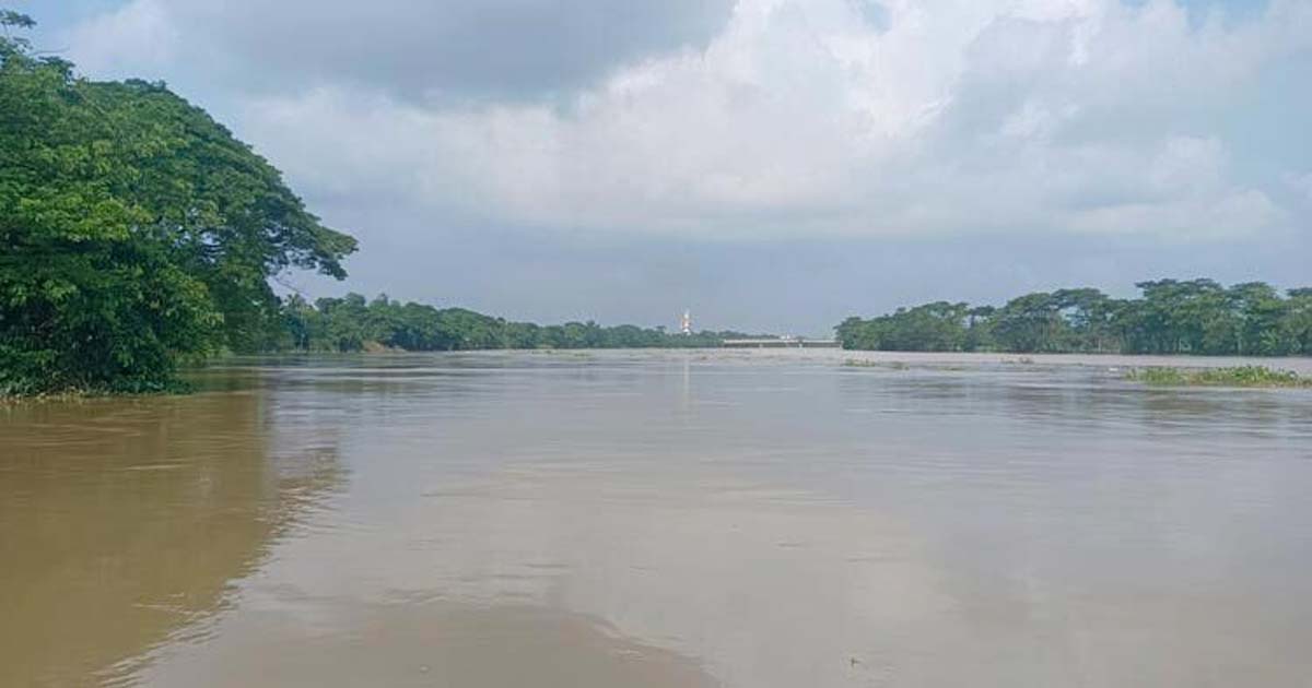 সিলেটে আবারও বিপৎসীমার ওপরে ৩ নদীর পানি