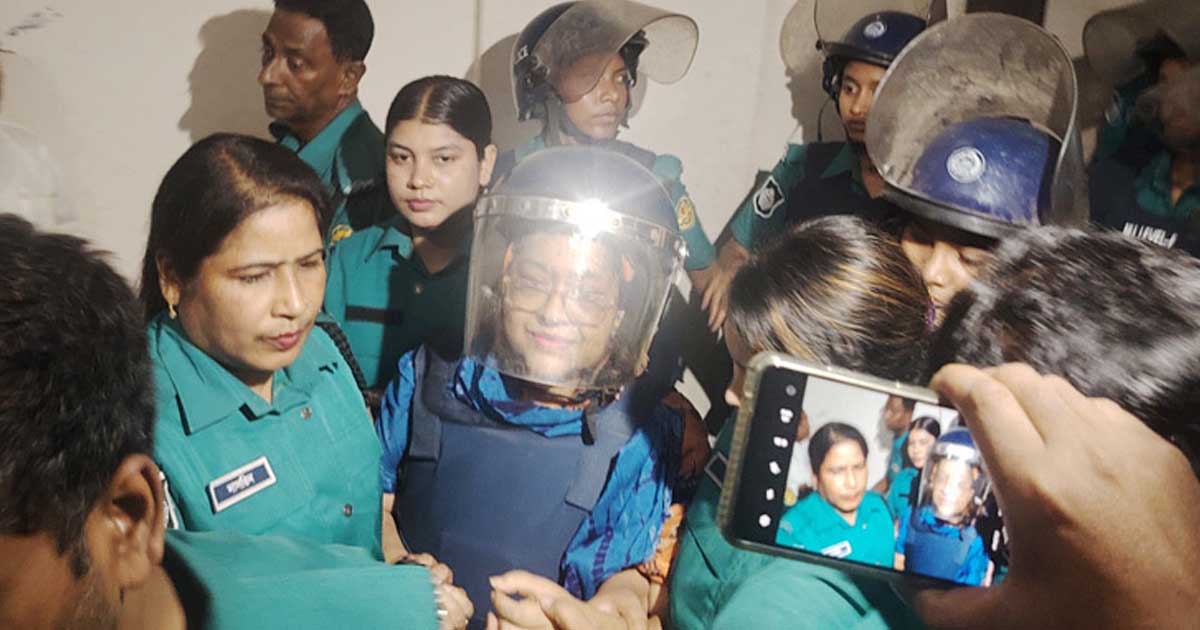 রিমান্ড শেষে কারাগারে ব্যারিস্টার তুরিন আফরোজ