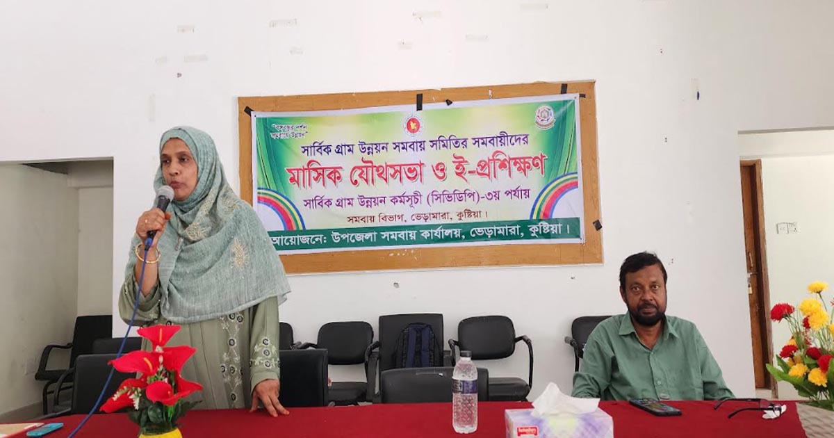 ভেড়ামারায় দিনব্যাপী প্রশিক্ষণ অনুষ্ঠিত