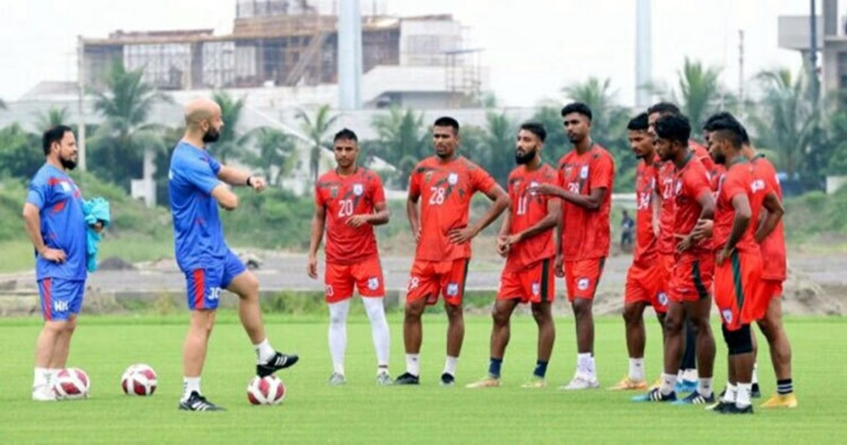 সৌদি আরবে ক্যাম্প করবে বাংলাদেশ ফুটবল দল