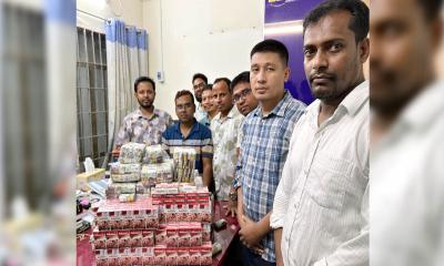 বরিশালে অবৈধ সিগারেট ও নকল বিড়ি জব্দ
