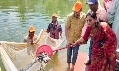 নেত্রকোণায় নানা আয়োজনে জাতীয় মৎস্য সপ্তাহ উদ্‌যাপন