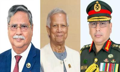 রাষ্ট্রপতি ও প্রধান উপদেষ্টার সঙ্গে সেনাপ্রধানের সাক্ষাৎ