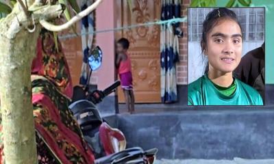 নারী ফুটবলার সাগরিকার বাড়ির তালা ভেঙে ২ লাখ টাকা চুরি