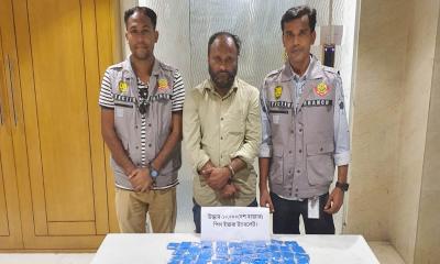 নয়াপল্টনে ১০ হাজার পিস ইয়াবাসহ কারবারি আটক 