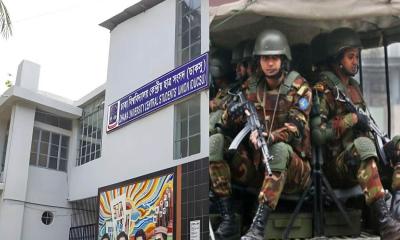 ডাকসু নির্বাচনে স্ট্রাইকিং ফোর্স হিসেবে থাকবে সেনাবাহিনী