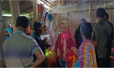গুরুদাসপুরে মহিলা মেম্বারের বাড়িতে অভিযান, সরকারি চাল ও কার্ড উদ্ধার