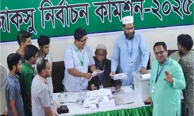 জাকসু নির্বাচনে ৫ হলের অনানুষ্ঠানিক ফল প্রকাশ