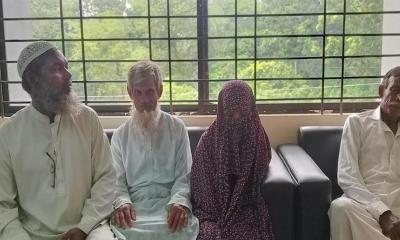 অনশন শেষে প্রবাসীর স্ত্রীকে স্বীকৃতি, ইউএনওর ন্যায়বিচারে সমাধান