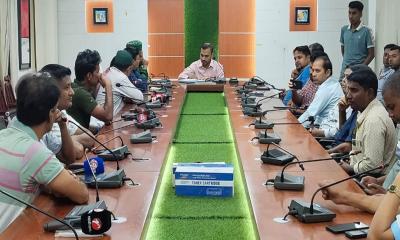 কালীগঞ্জে সাংবাদিকদের সঙ্গে নবাগত ইউএনওর মতবিনিময়