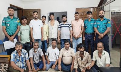 ঝটিকা মিছিলের প্রস্তুতি: নিষিদ্ধ আওয়ামী লীগ ও অঙ্গসংগঠনের ১২ জন গ্রেপ্তার