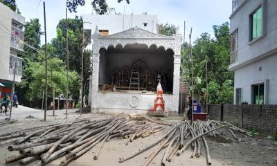 মাগুরায় ১০৭ মণ্ডপে দুর্গাপূজা: নিরাপত্তায় কড়া নজরদারি