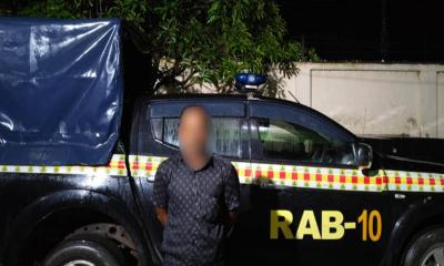 রাজবাড়ীতে হত্যা মামলার আসামি ফরিদপুর থেকে গ্রেপ্তার