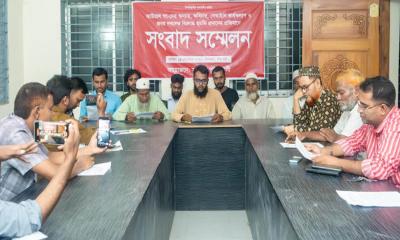 রংপুরে মসজিদের জমি দখলচেষ্টা ও অপপ্রচারের অভিযোগে সংবাদ সম্মেলন
