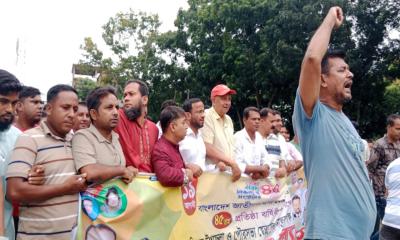 শিবচরে স্বেচ্ছাসেবক দলের প্রতিষ্ঠাবার্ষিকী উপলক্ষে র‌্যালি