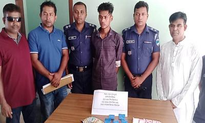 শৈলকুপায় ২ হাজার ৪০ পিস ইয়াবাসহ যুবক আটক