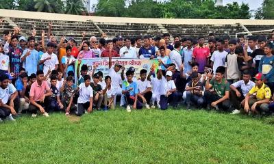 টাঙ্গাইলে নতুন ক্রিকেটারের খোঁজে উন্মুক্ত অনুশীলনের উদ্বোধন