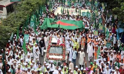 ঈদে মিলাদুন্নবী উপলক্ষে ঢাকায় জশনে জুলুস শোভাযাত্রা