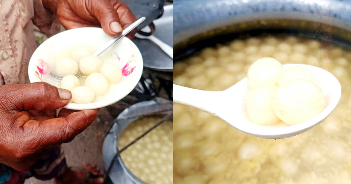 মহেশপুরে মাত্র ৩ টাকায় সুস্বাদু রসগোল্লা