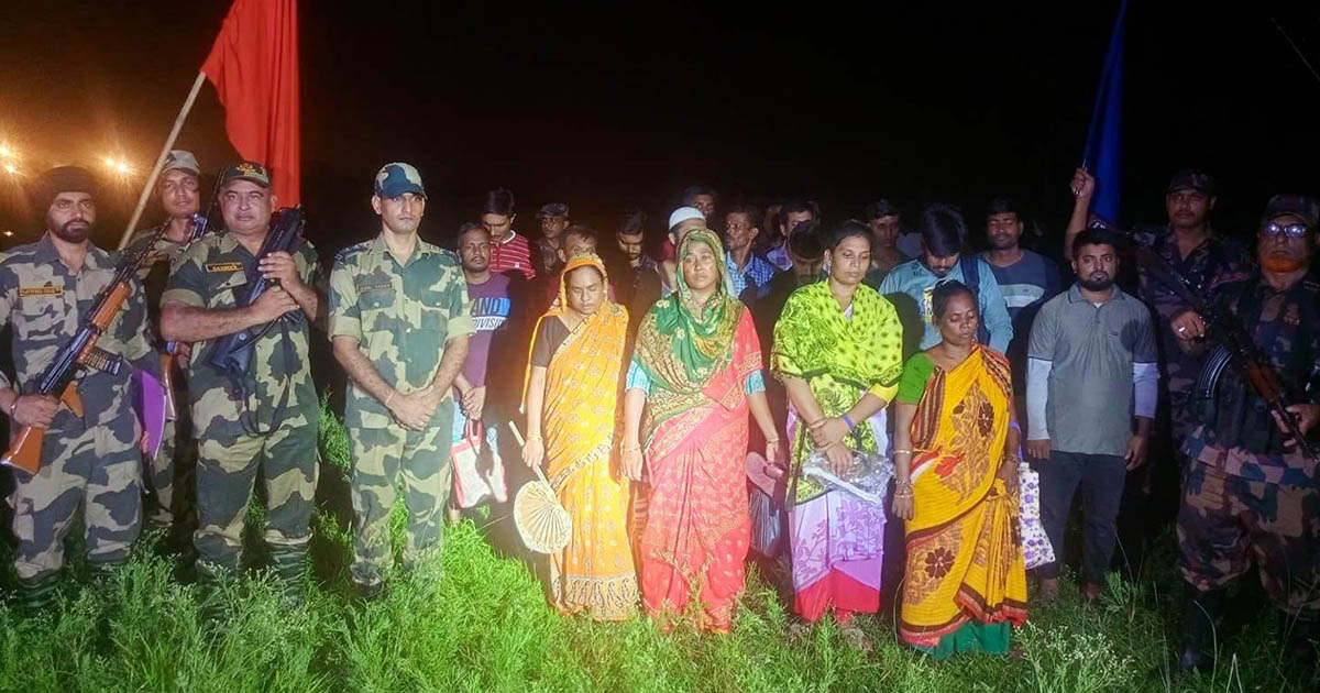 পতাকা বৈঠকের মাধ্যমে ১৮ জন বাংলাদেশিকে ফেরত