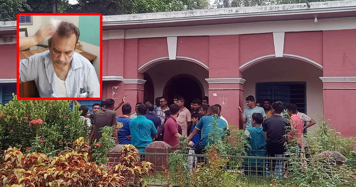 শ্রীপুরে স্কুলে হামলা ও প্রধান শিক্ষককে মারধরের অভিযোগ 