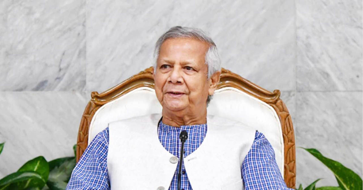 ৭ দলের সঙ্গে বিকেলে বৈঠক করবেন প্রধান উপদেষ্টা